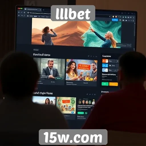 Análise da interface do usuário no site lllbet